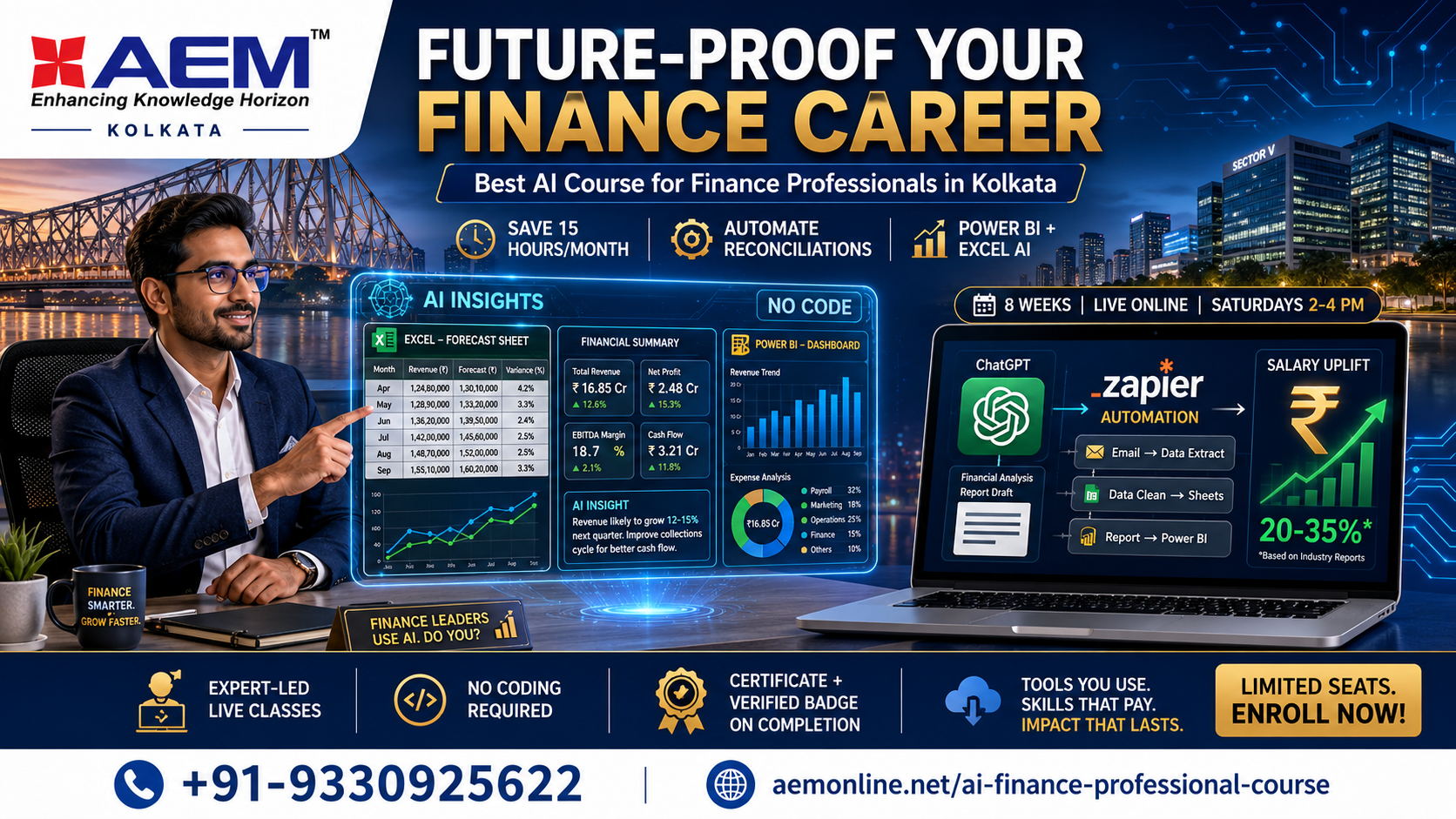Best AI Course for Finance Professionals in Kolkata